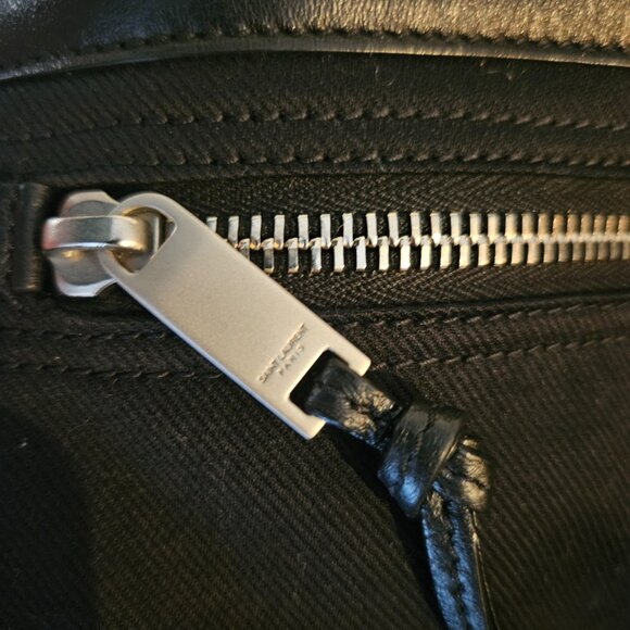 RIVE GAUCHE large tote bag in smooth leather - Picture 9 of 11